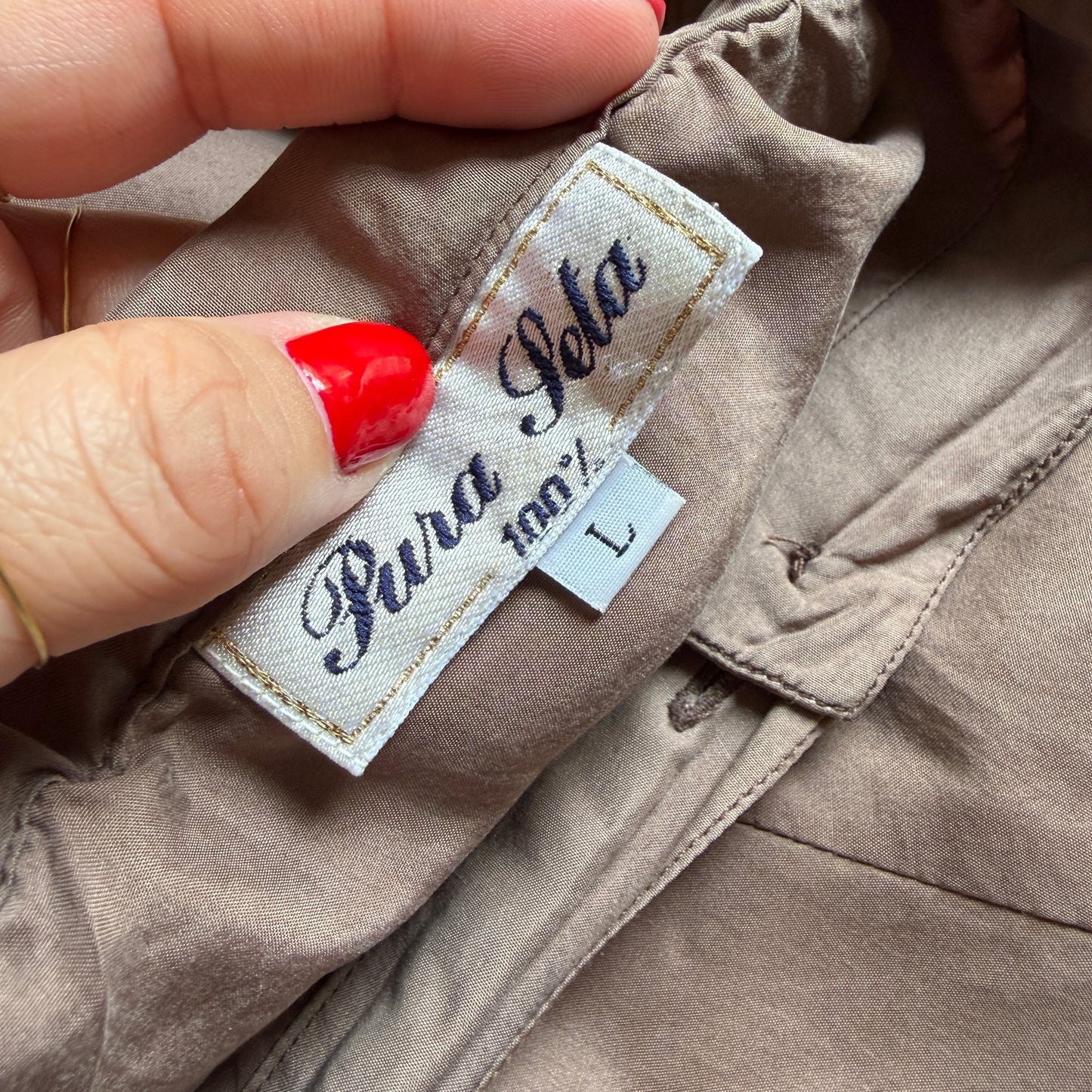 Gonna seta vintage tg M/L