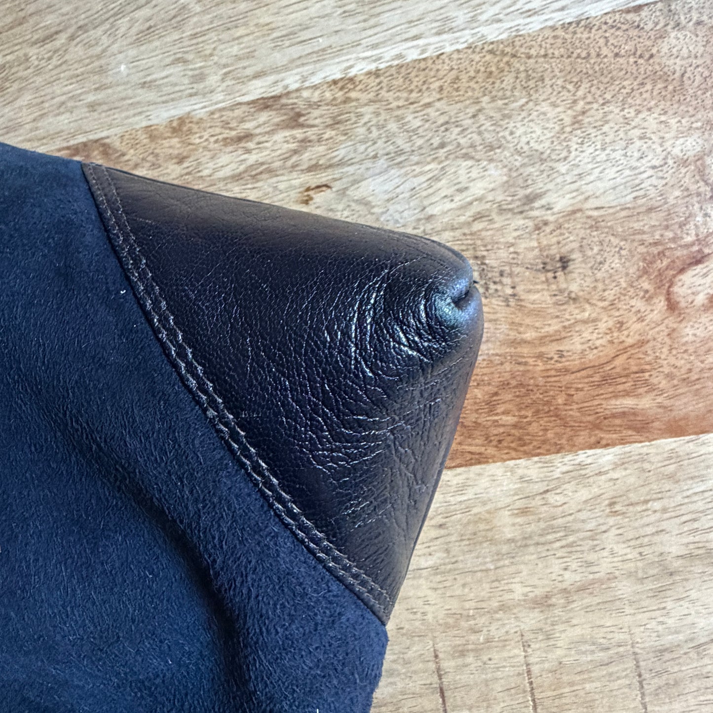 Borsetta vintage nero/blu