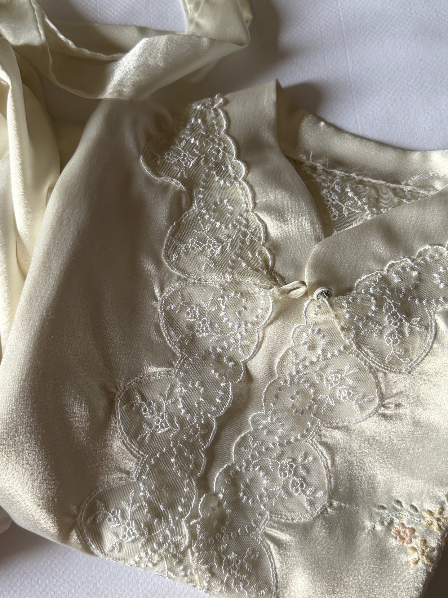 Pigiama vintage avorio L/XXXL