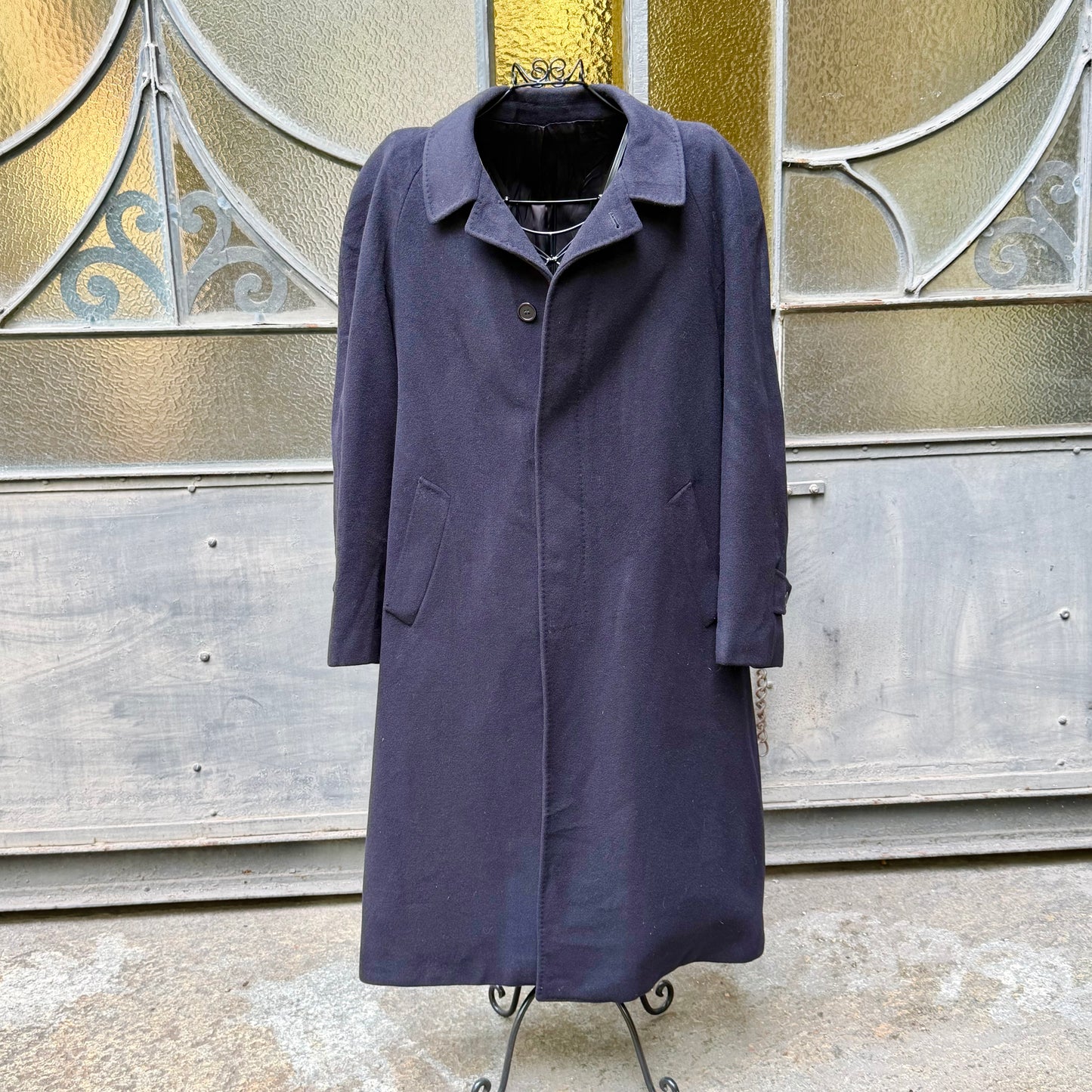 Cappotto blu sartoriale L/XXXL
