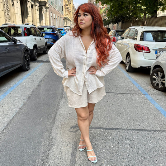 Camicia mussola tg L/XXXL