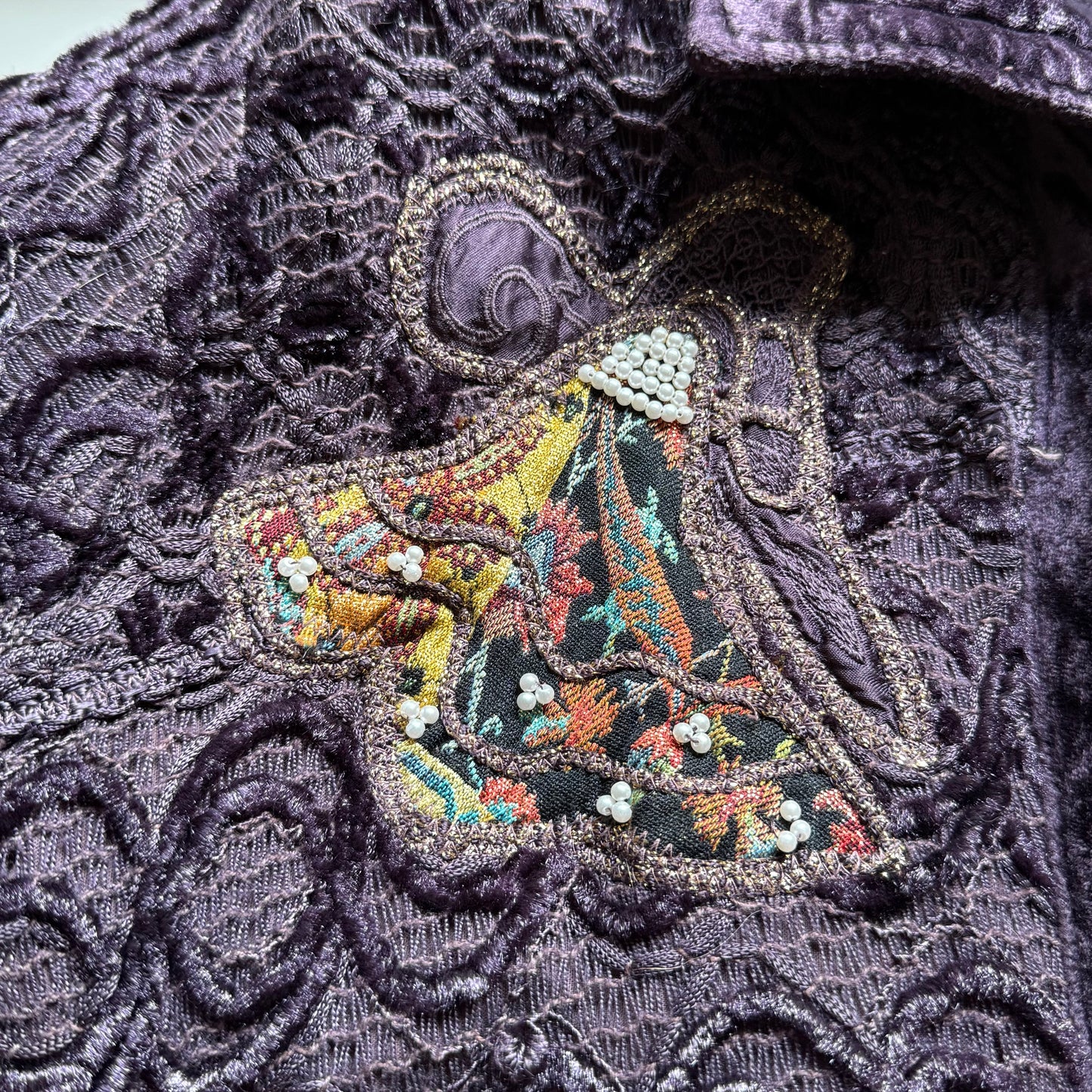 Giacca viola vintage L/XXXL