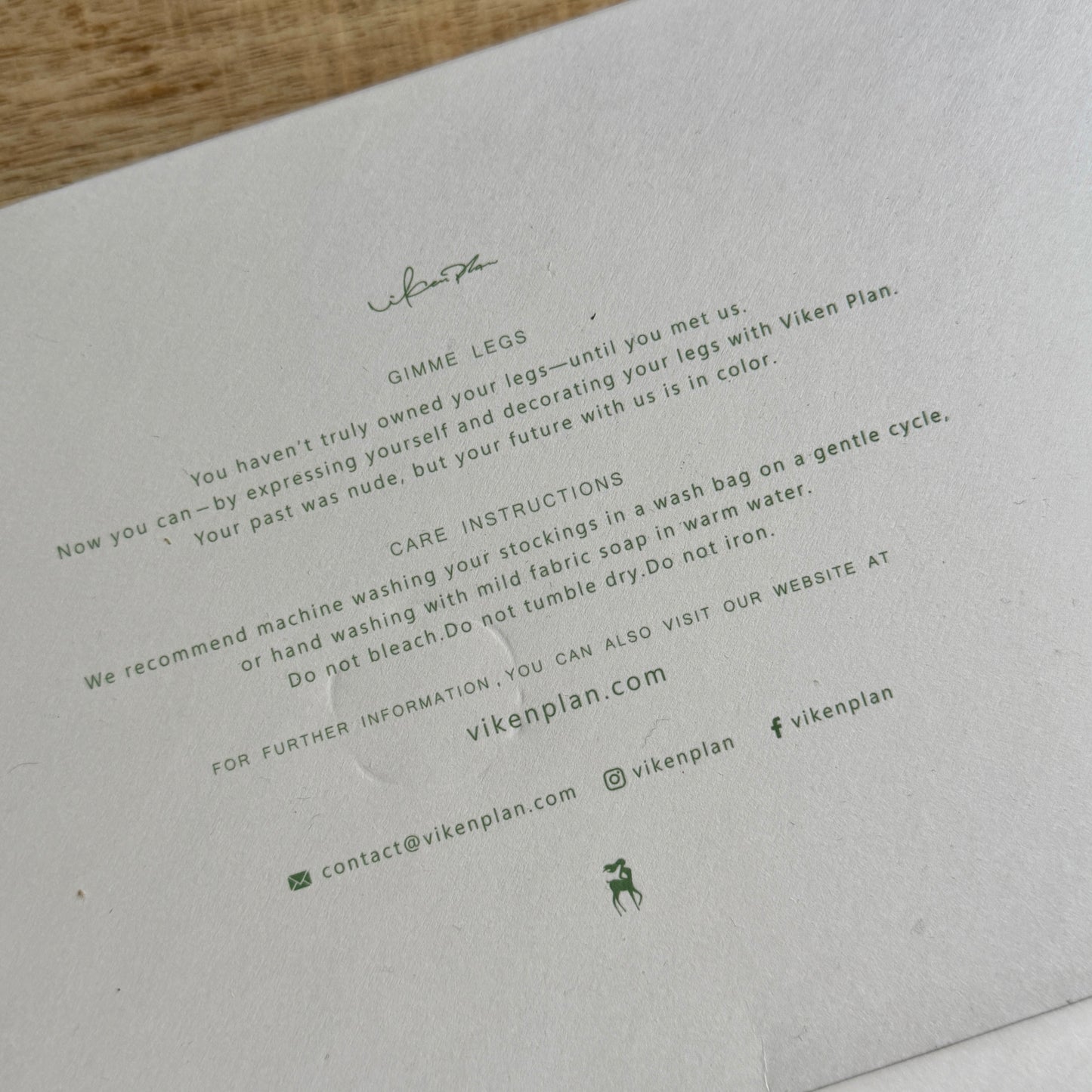 2 collant Vaken plan tg L